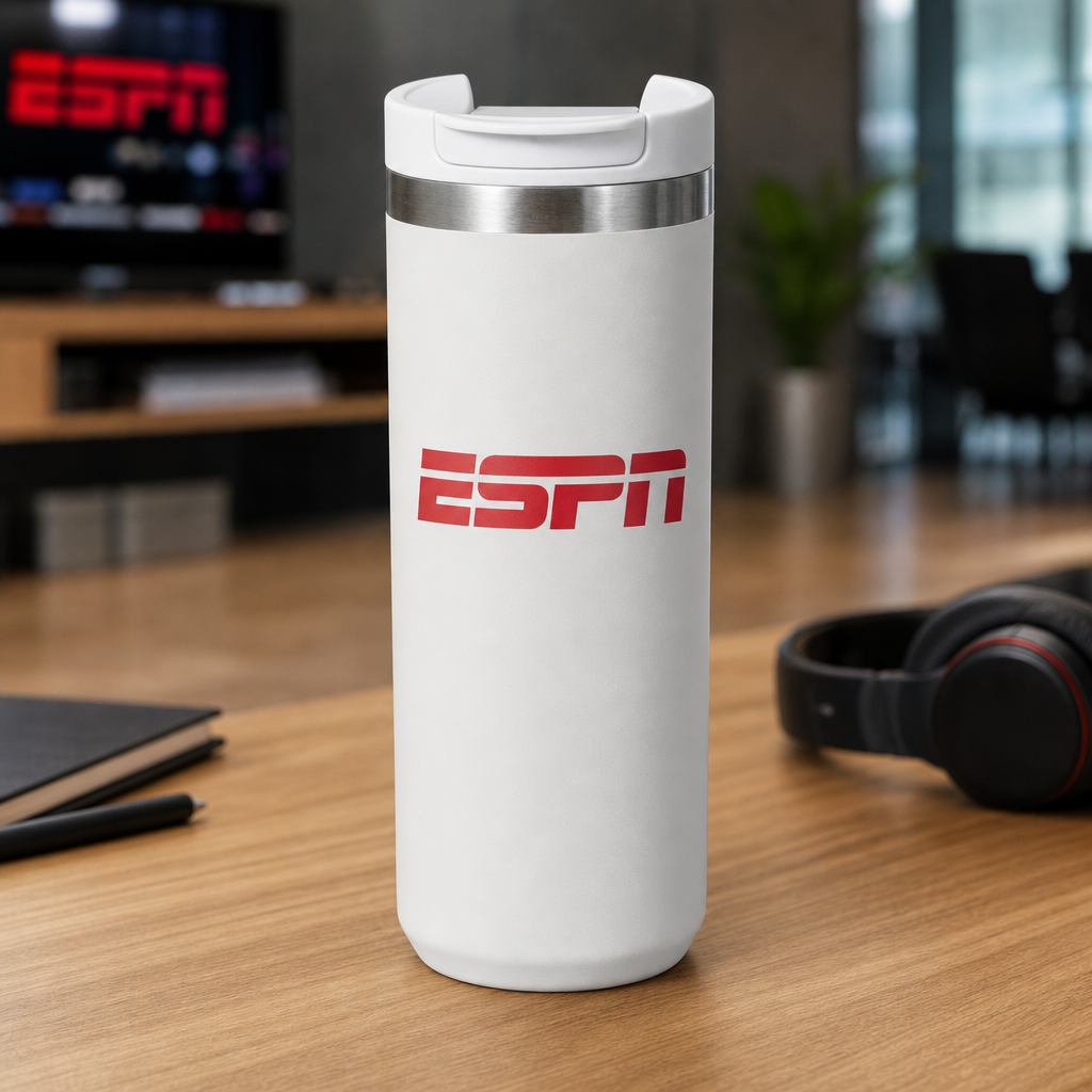 18 Oz. Full Laser Sienna Stainless Steel Bottle